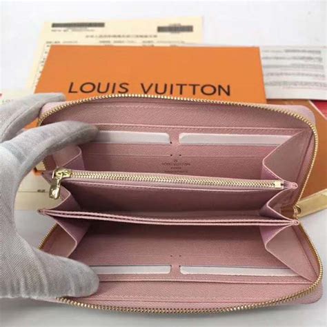 louis vuitton wallet inside|louis vuitton light pink wallet.